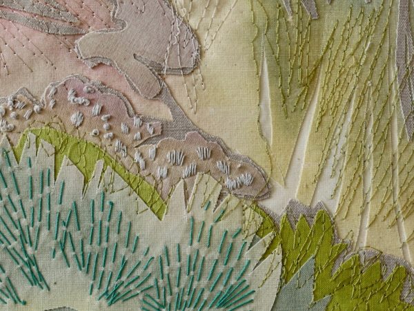 Textile Fabric Painting with Stitch with Susan D’Souza