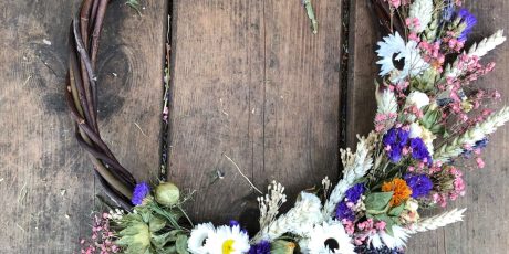Dried Flower Wreath Workshop with Hedges & Hurdles
